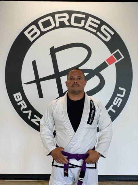 Ray Figueroa — Purple belt under Professor Humberto Borges, Assistant in Brazilian Jiu-Jitsu