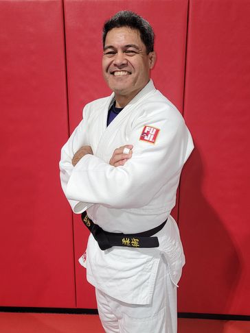 Coach Roy Tuua — 1st degree (Shodan) black belt in judo, Coach in Brazilian Jiu-Jitsu