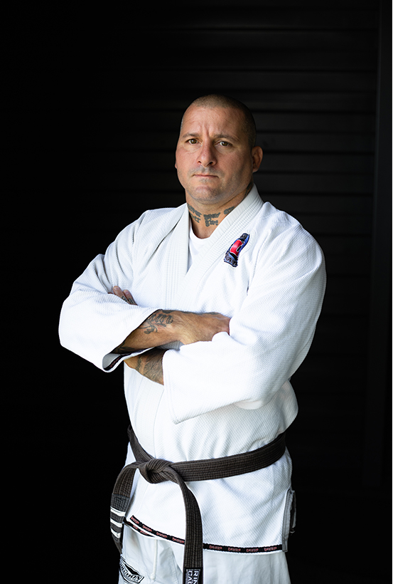 Jesse Collins — Black Belt in BJJ and Kickboxing, Assistant in Brazilian Jiu-Jitsu