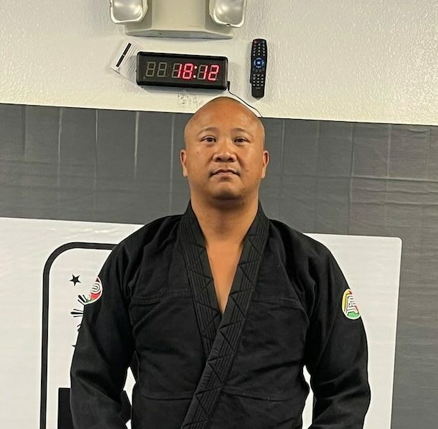 George San Mateo — Third-degree black belt in TaeKwonDo, Coach in Brazilian Jiu-Jitsu