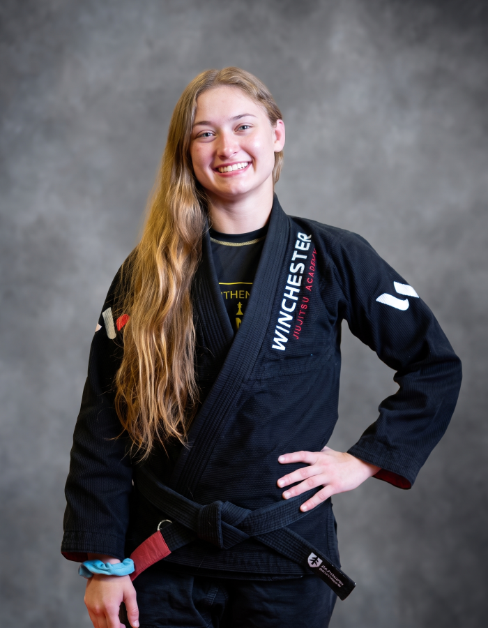 Professor Liv Schauer — Black Belt, Assistant in Brazilian Jiu-Jitsu