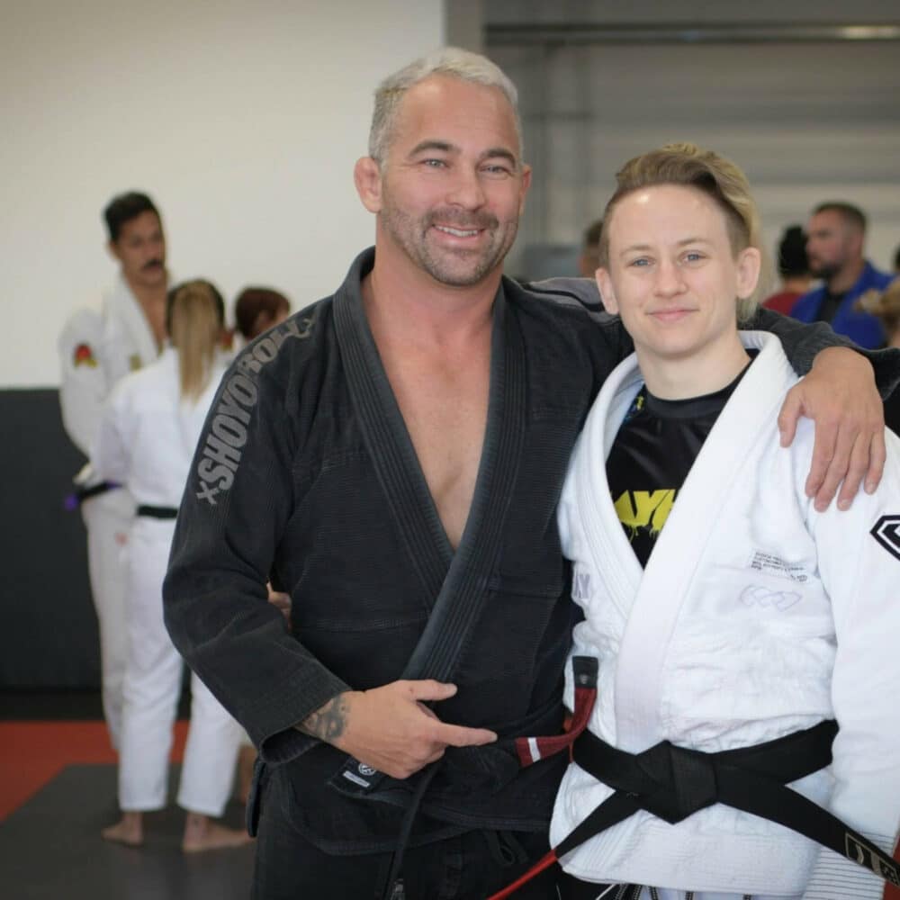 Jessica Knight — Black Belt in Brazilian Jiu Jitsu and Karate, Assistant in Brazilian Jiu-Jitsu