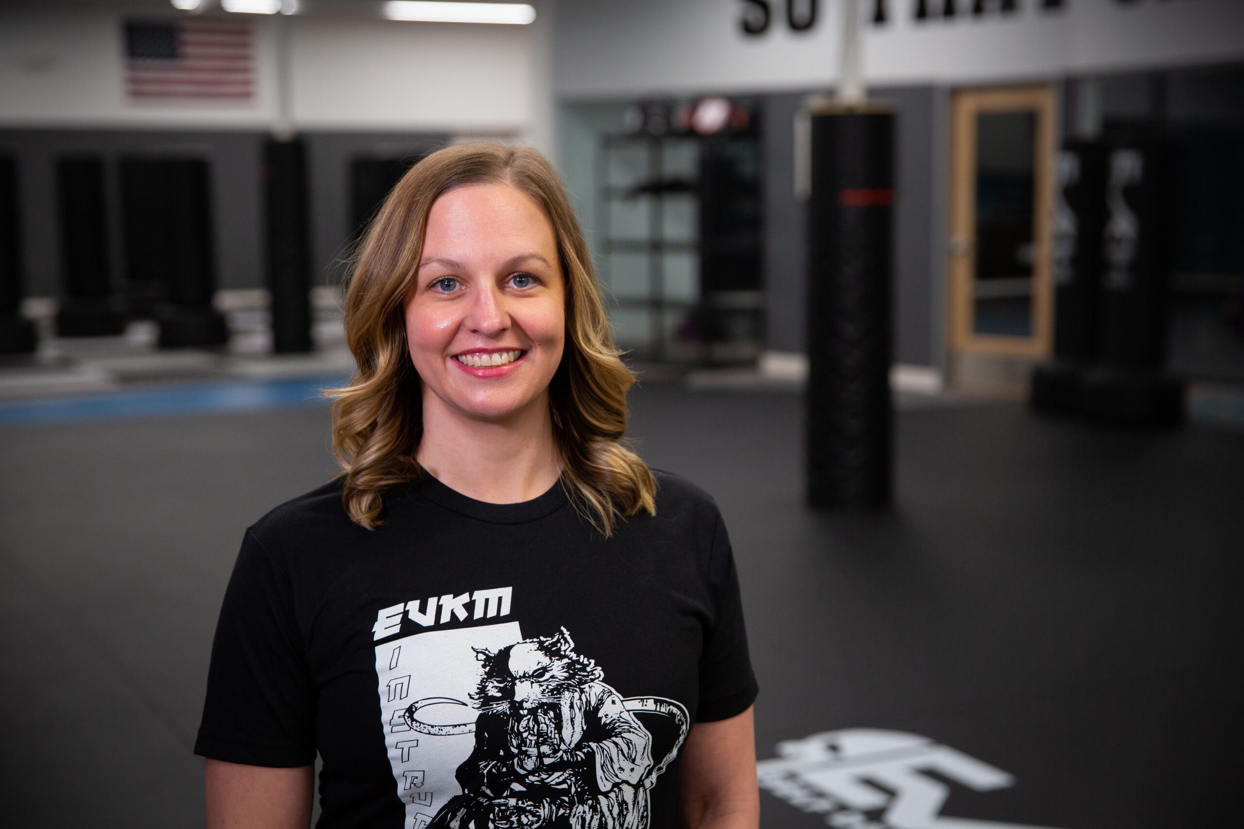 Michele Harrison — 1st Degree Krav Maga Black Belt, Assistant in Brazilian Jiu-Jitsu