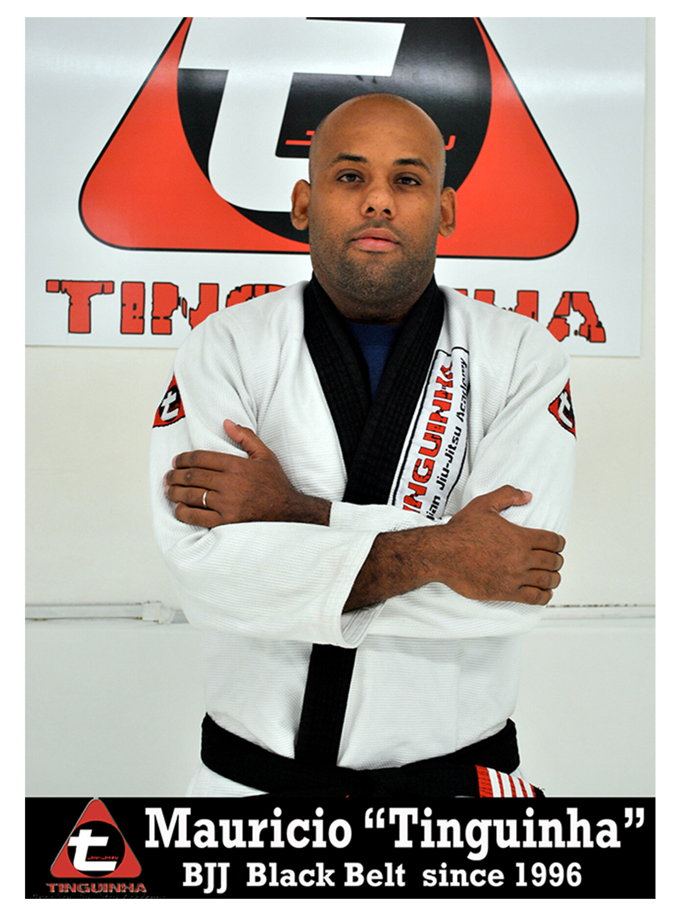 Mauricio "Tinguinha" Mariano — 6th degree black belt, Head Instructor in Brazilian Jiu-Jitsu