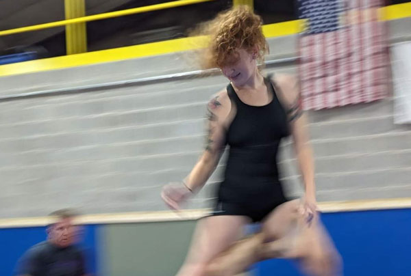 Rebecca Dietz — Purple belt, Assistant in Brazilian Jiu-Jitsu