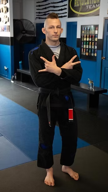 Joe "Josferatu" Zakriski — First-degree black belt under Edward Anthony (stated on site), Head Instructor in Brazilian Jiu-Jitsu