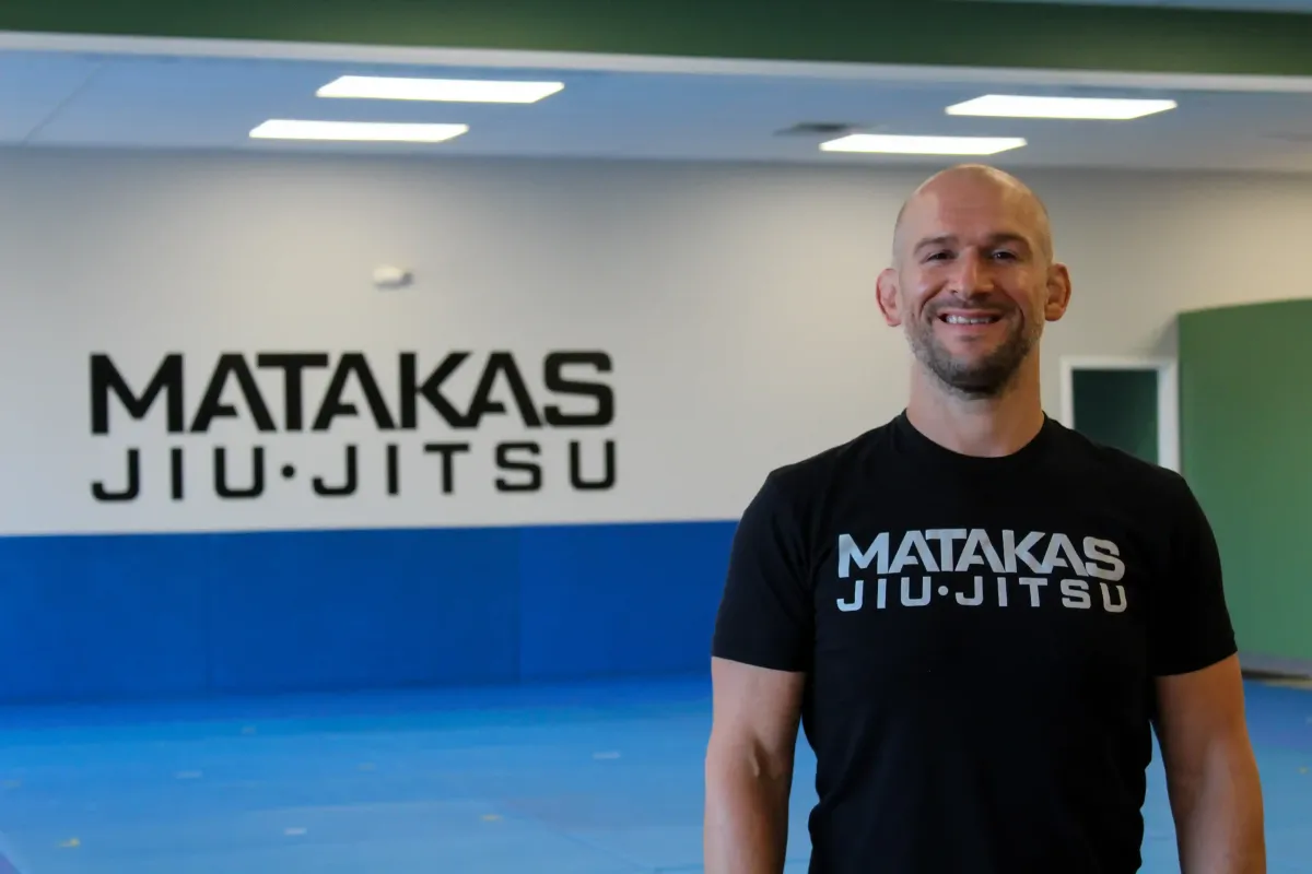 Professor Chris Matakas — 2nd degree black belt, Head Instructor in Brazilian Jiu-Jitsu