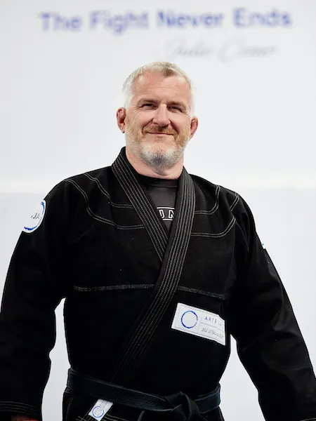 James “Jimbo” Walsh — Black belt (received at Arte Suave, per site text mentioning promotion at time of competition), Assistant in Brazilian Jiu-Jitsu